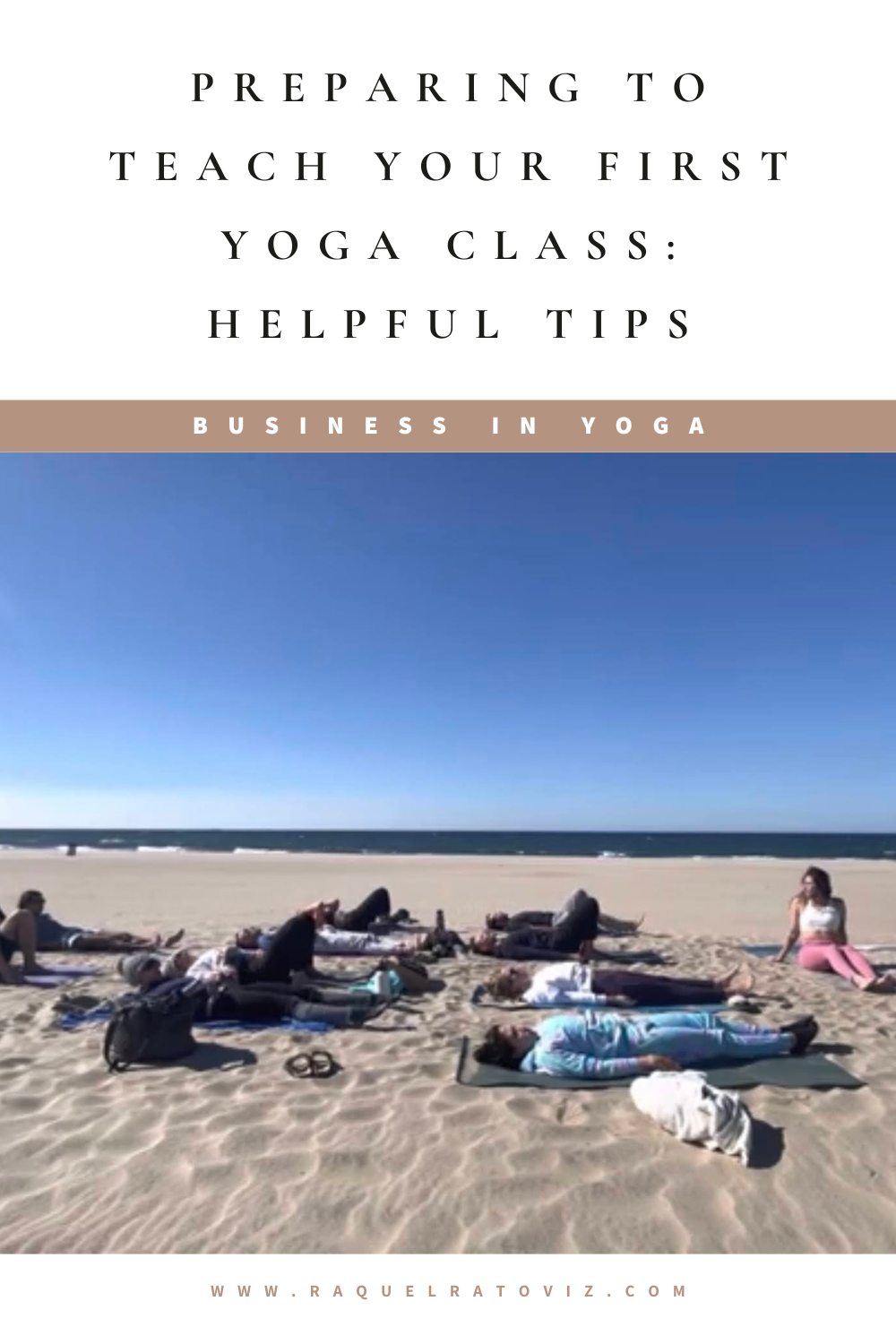 Preparing to teach Your First Yoga Class: Helpful Tips